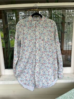 Engineered Garments Floral Button-Down Shirt